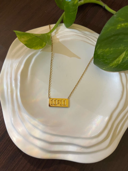 11:11 manifestation necklace